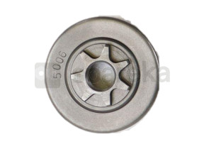 Star sprocket 325 - 7 dentes adaptáveis para motosserra alpina modelos p34, p350, p360, p361, p370, p371, p390, p391, p411 1709503