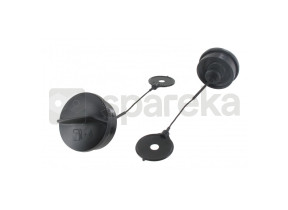 Tanque de combustível adaptável para stihl fs400, fs450, fs480. 4128-350-0401