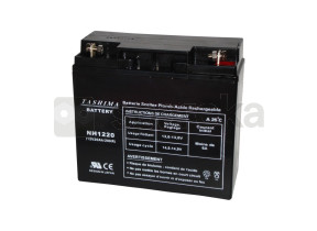 Tashima 12v, 20a gel/agm bateria para castelgarden, honda e stiga. l: 181, w: 76, h: 167, + à direita. NH1220