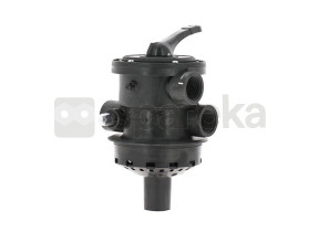 Top 6 way valve 1\'1/2+collar+mano-replace ref sp0704te/sp0711 (s0166t/s0210t/s0244t) SP0714TE
