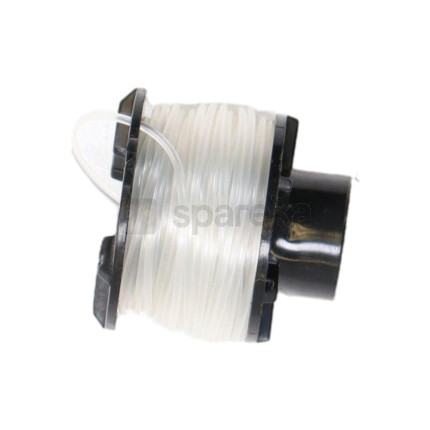 Bobina de corte para black & decker com fio Ø: 1,6mm para os modelos d709, d809, d810, d823, d825, gl210, gl220, gl330, gl335, gl420, gl440, gl445, gl520, gl535, gl555, gl565, gl565, gl585, gl590, gl825, st25 - substitui o original: a6053 ( - <span>sg123</span>-0