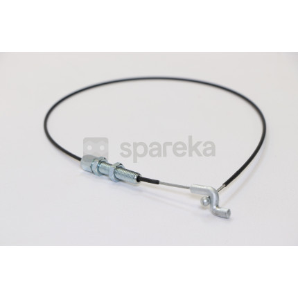 Cabo de elevação para a plataforma de corte castelgarden modelos j92, j98, tc102 e tc122 até 2000 - comprimento da bainha: 595mm, comprimento do cabo: 640mm substitui o original: 82004603/0-1