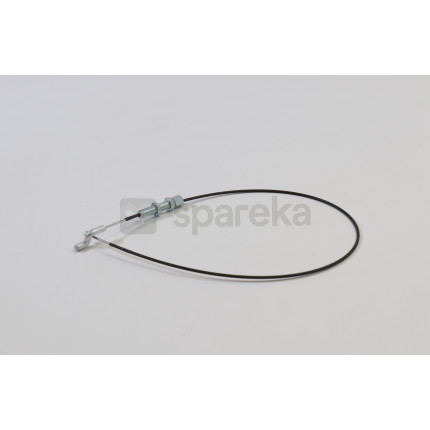Cabo de elevação para a plataforma de corte castelgarden modelos j92, j98, tc102 e tc122 até 2000 - comprimento da bainha: 595mm, comprimento do cabo: 640mm substitui o original: 82004603/0-2