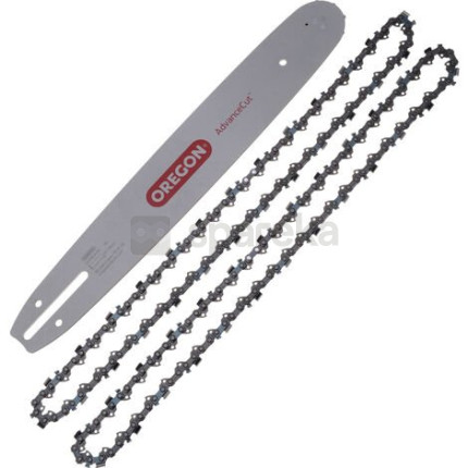 Conjunto de 2 correntes 35cm/ passo 3/8