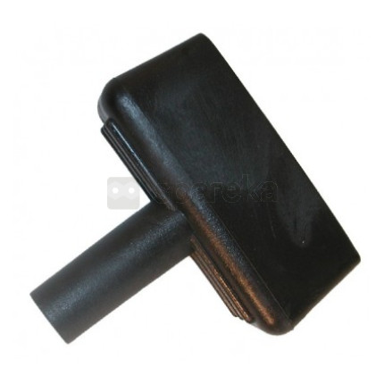 Grande cabo lançador de borracha com inserto metálico para tecumseh. substitui o original: 590387, 24230009.