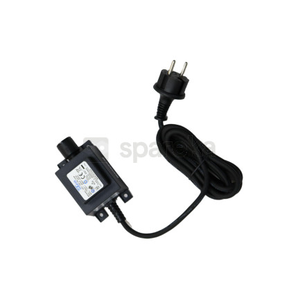 Transformador de segurança exterior ipx4 tdc-de-30-12w de 30va com 2 ml de cabo com ficha-0