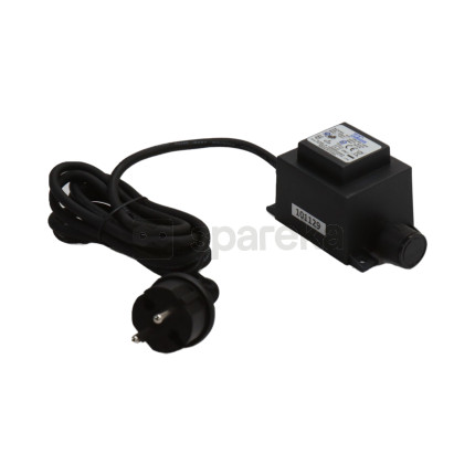 Transformador de segurança exterior ipx4 tdc-de-30-12w de 30va com 2 ml de cabo com ficha-2